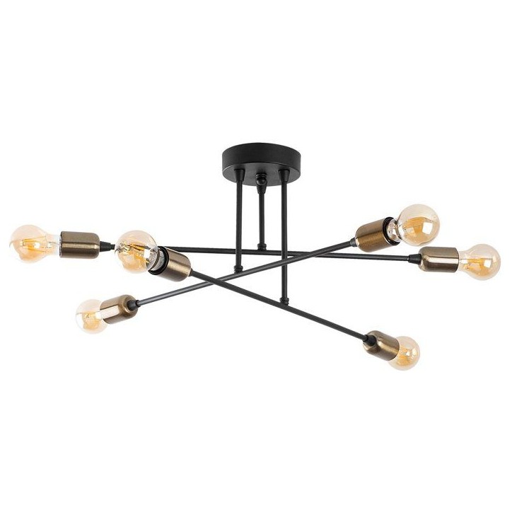 Suspension lustre D BY M.RED Black - Métal noir - Glamour - Ambiance élégante Suspension lustre D BY M.RED Black - Métal noir - Glamour - Ambiance élégante
