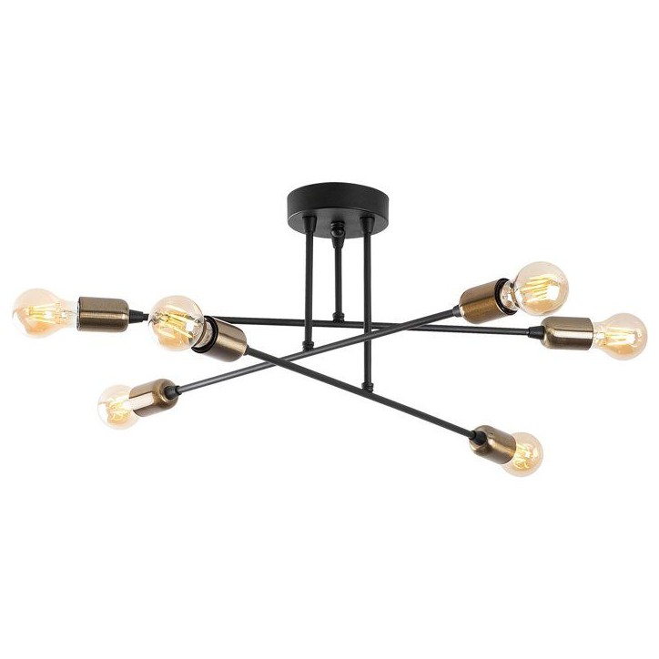 Suspension lustre D BY M.RED Black - Métal noir - Glamour - Ambiance élégante Suspension lustre D BY M.RED Black - Métal noir - Glamour - Ambiance élégante