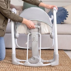 Ingenuity, Balancelle Portable Cozy Spot avec Arc d'Activités en Bois