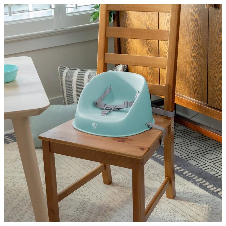 Rehausseur Ingenuity My Spot Easy-Clean Baby, harnais 3 points, sangles amovibles et lavables - Ardoise Rehausseur Ingenuity My Spot Easy-Clean Baby, harnais 3 points, sangles amovibles et lavables - Ardoise