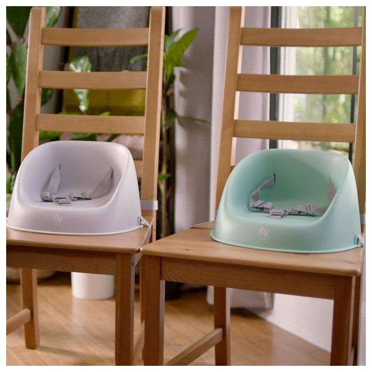 Rehausseur Ingenuity My Spot Easy-Clean Baby, harnais 3 points, sangles amovibles et lavables - Ardoise Rehausseur Ingenuity My Spot Easy-Clean Baby, harnais 3 points, sangles amovibles et lavables - Ardoise