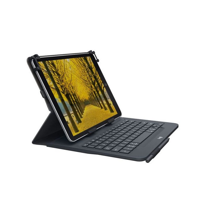 Etui clavier - Logitech - Universal Folio - AZERTY - Pour tablettes Apple, Android et Windows de 9 à 10 pouces - Noir Etui clavier - Logitech - Universal Folio - AZERTY - Pour tablettes Apple, Android et Windows de 9 à 10 pouces - Noir