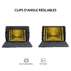 Etui clavier - Logitech - Universal Folio - AZERTY - Pour tablettes Ap