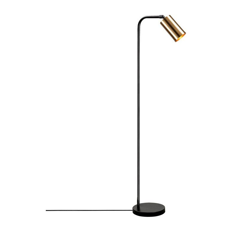 Lampadaire D BY M.RED Black Vintage - Métal - Style industriel - Desi