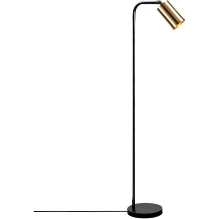 Lampadaire D BY M.RED Black Vintage - Métal - Style industriel - Desi