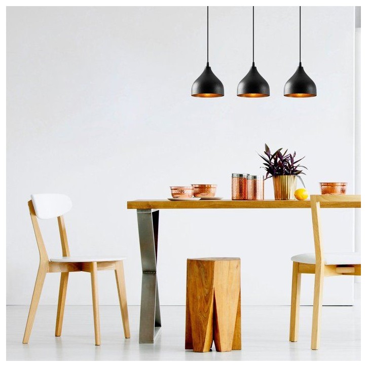 Suspension lustre D BY M.RED Black - Métal - Style contemporain - Raffiné Suspension lustre D BY M.RED Black - Métal - Style contemporain - Raffiné