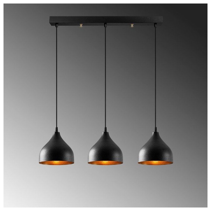 Suspension lustre D BY M.RED Black - Métal - Style contemporain - Raffiné Suspension lustre D BY M.RED Black - Métal - Style contemporain - Raffiné