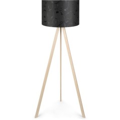 Lampadaire D BY M.RED Black Cream - Métal - Design moderne - Eclairag
