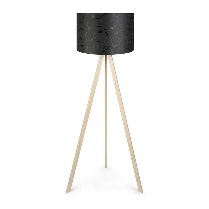 Lampadaire D BY M.RED Black Cream - Métal - Design moderne - Eclairag