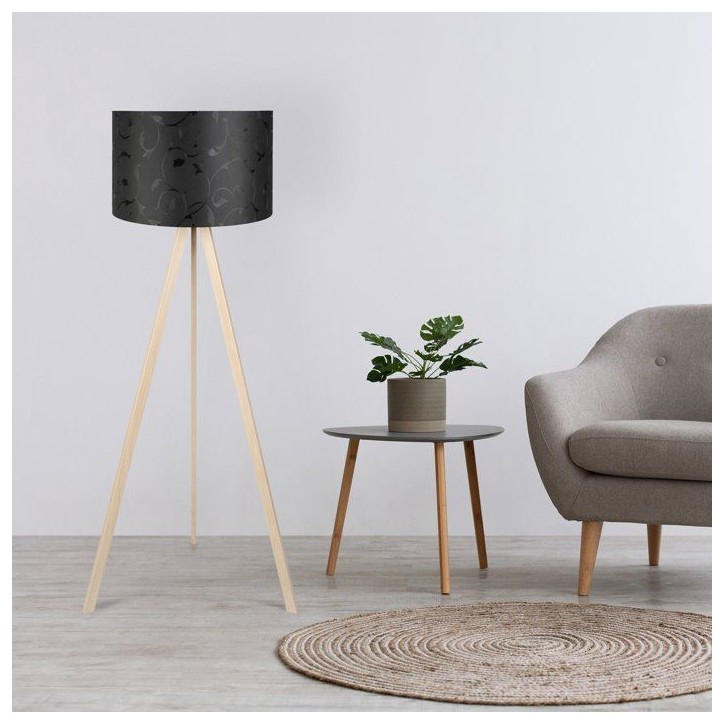 Lampadaire D BY M.RED Black Cream - Métal - Design moderne - Eclairage décoratif Lampadaire D BY M.RED Black Cream - Métal - Design moderne - Eclairage décoratif