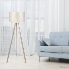 Lampadaire D BY M.RED Beige Antique - MDF - Design moderne - Style décoratif