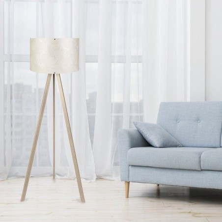 Lampadaire D BY M.RED Beige Antique - MDF - Design moderne - Style décoratif