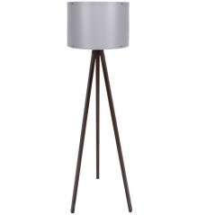 Lampadaire D BY M.RED Grey Walnut - MDF - Abat-jour polypropylène - S