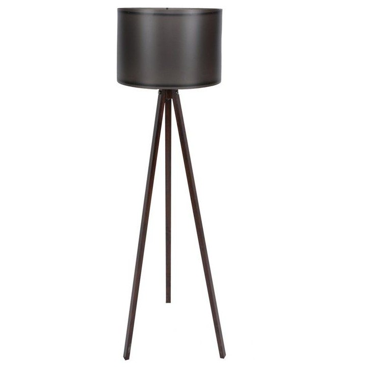 Lampadaire D BY M.RED Black Walnut - MDF - Abat-jour polypropylène - Style nordique Lampadaire D BY M.RED Black Walnut - MDF - Abat-jour polypropylène - Style nordique
