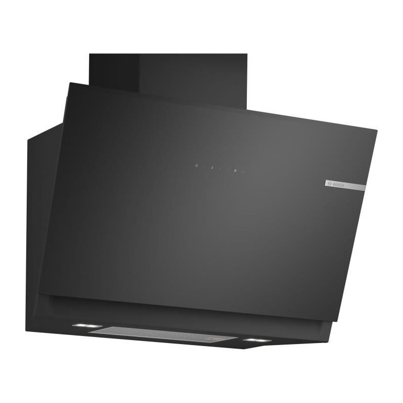 Hotte murale inclinée en verre BOSCH SER6 DWK81AN60 Noir - Home Conne Hotte murale inclinée en verre BOSCH SER6 DWK81AN60 Noir - Home Conne