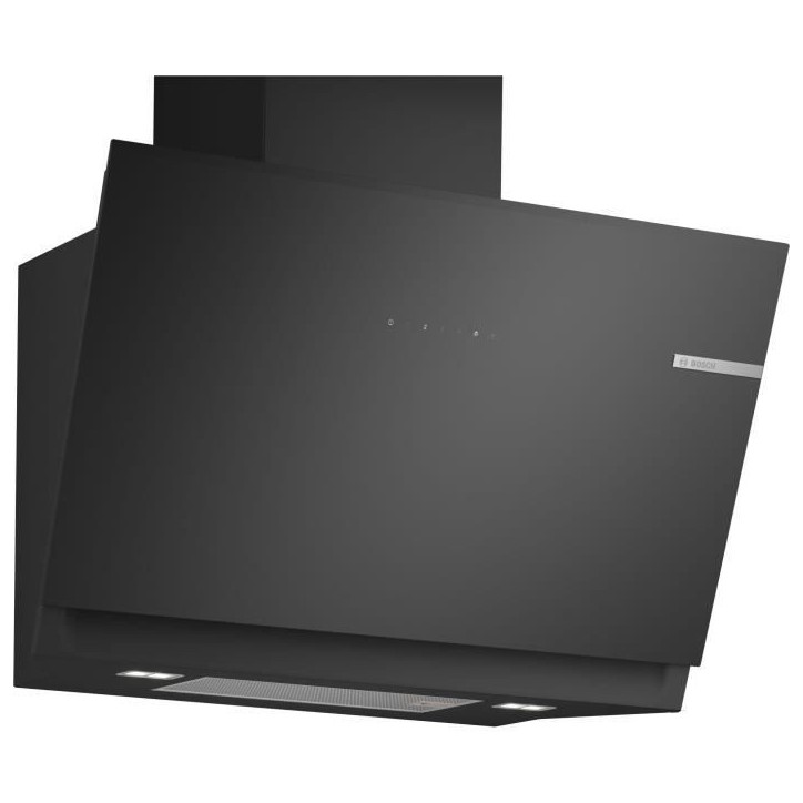 Hotte murale inclinée en verre BOSCH SER6 DWK81AN60 Noir - Home Connect Hotte murale inclinée en verre BOSCH SER6 DWK81AN60 Noir - Home Connect