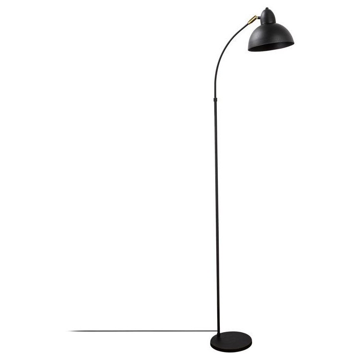 Lampadaire D BY M.RED Black Antique - MDF - Abat-jour polypropylène - Style moderne Lampadaire D BY M.RED Black Antique - MDF - Abat-jour polypropylène - Style moderne
