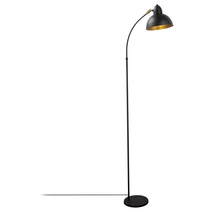 Lampadaire D BY M.RED Black Antique - MDF - Abat-jour polypropylène - Style moderne Lampadaire D BY M.RED Black Antique - MDF - Abat-jour polypropylène - Style moderne