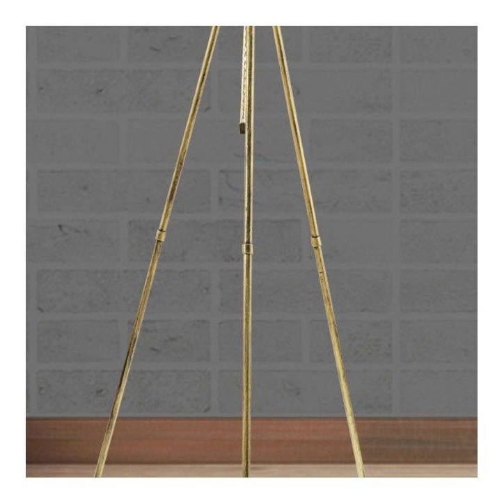Lampadaire D BY M.RED Gold - Métal - Abat-jour jute - Style bohème Lampadaire D BY M.RED Gold - Métal - Abat-jour jute - Style bohème