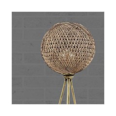 Lampadaire D BY M.RED Black Gold - MDF - Abat-jour polypropylène - De
