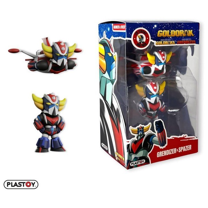 Duo figurines - PLASTOY - Goldorak Spacer et Goldorak - PVC - 7 cm Duo figurines - PLASTOY - Goldorak Spacer et Goldorak - PVC - 7 cm