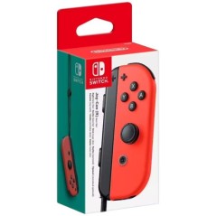 Manette Joy-Con droite Rouge Néon pour Nintendo Switch (Batterie remp