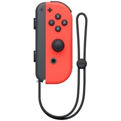 Manette Joy-Con droite Rouge Néon pour Nintendo Switch (Batterie remplaçable)
