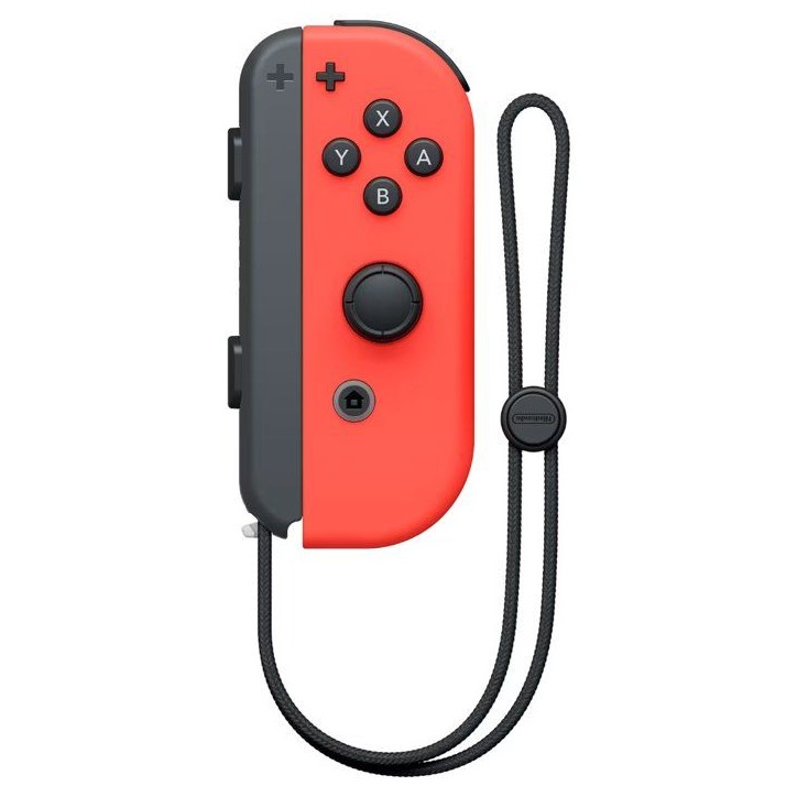 Manette Joy-Con droite Rouge Néon pour Nintendo Switch (Batterie remplaçable)