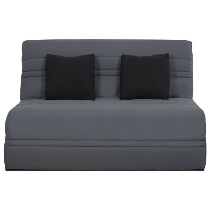 Banquette BZ NUAGE 3 places - Tissu Gris - Matelas SIMMONS - Couchage 188x138 cm Banquette BZ NUAGE 3 places - Tissu Gris - Matelas SIMMONS - Couchage 188x138 cm