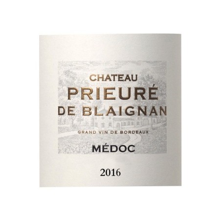 Château Prieuré de Blaignan 2016 Médoc - Vin rouge de Bordeaux
