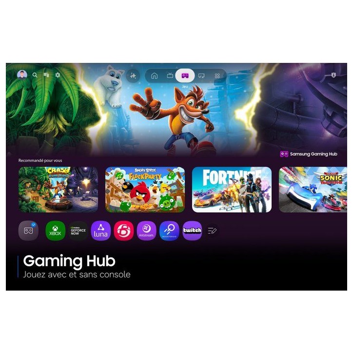 Samsung 98U9005H - TV LED 98" (249 cm) - 4K UHD 3840x2160 - 100 Hz - HDR - Smart TV - Gaming Hub - 3xHDMI - WiFi Samsung 98U9005H - TV LED 98" (249 cm) - 4K UHD 3840x2160 - 100 Hz - HDR - Smart TV - Gaming Hub - 3xHDMI - WiFi