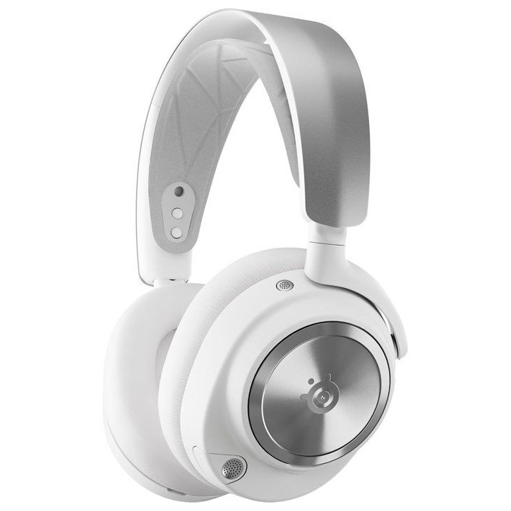 Casque audio gaming sans fil - STEELSERIES - Arctis Nova Pro P - Haute fidélité - Blanc