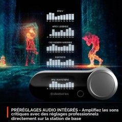 Casque audio gaming sans fil - STEELSERIES - Arctis Nova Pro P - Haute