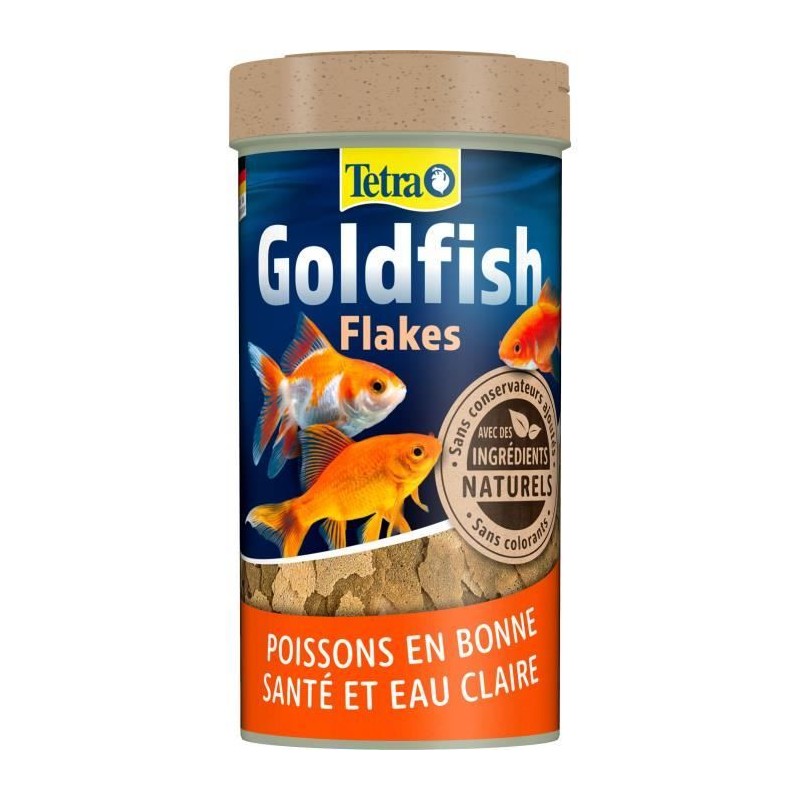 Tetra Goldfish Flocons - TETRA - Aliment complet en flocons pour poiss