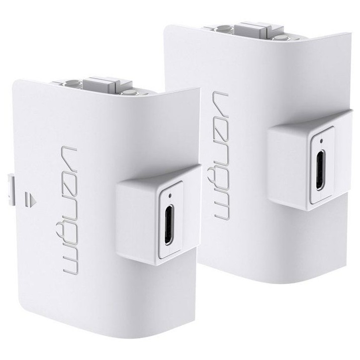 Double batterie rechargeables - VENOM - pour manette Xbox - Xbox Series X|S & One - Blanc