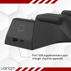 Station de charge double - VENOM - pour manettes Xbox - Xbox Series X|