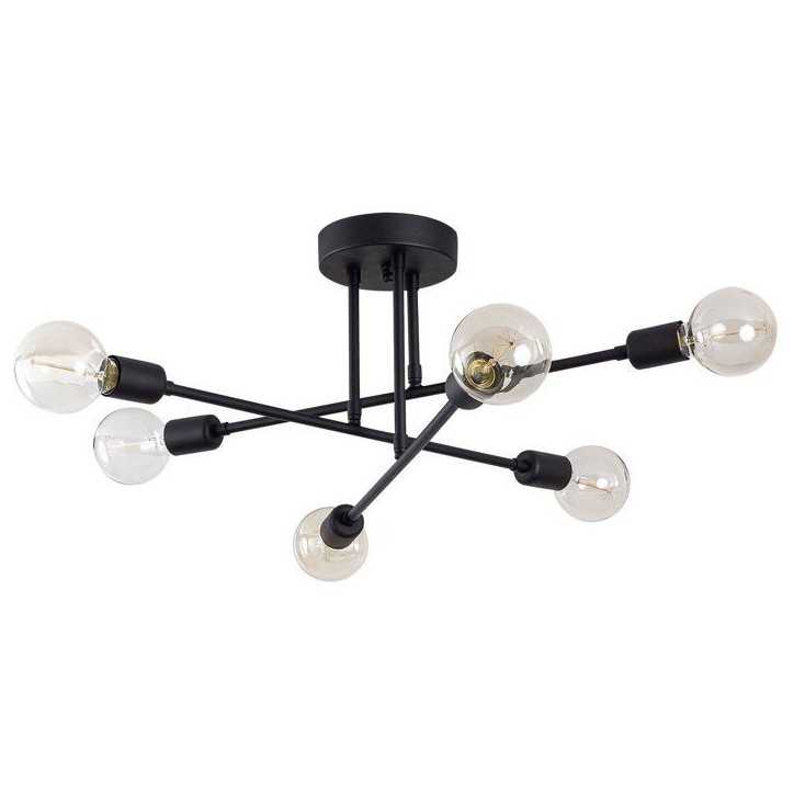 Suspension lustre D BY M.RED Black - Fer noir - Raffiné - Moderne