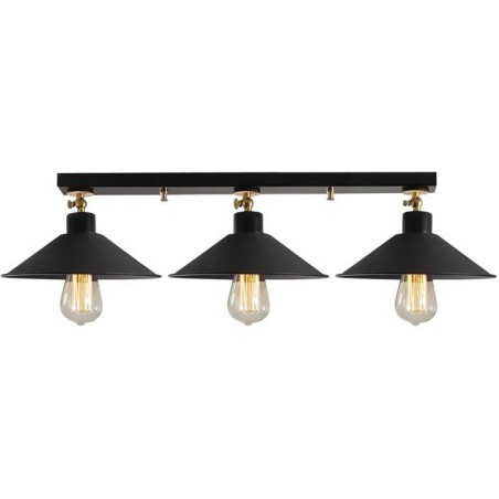 Suspension lustre moderne D BY M.RED Black - Métal - Design contempor