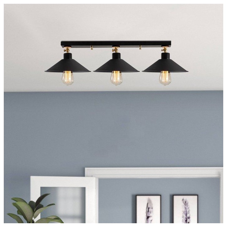 Suspension lustre moderne D BY M.RED Black - Métal - Design contemporain - Elégant Suspension lustre moderne D BY M.RED Black - Métal - Design contemporain - Elégant