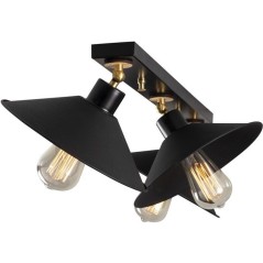 Suspension lustre moderne D BY M.RED Black - Métal - Design contempor