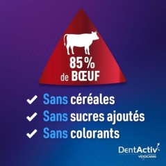 DentActiv - 7 Bâtonnets - VETOCANIS - 7 Bâtonnets Hygiène Bucco-Den