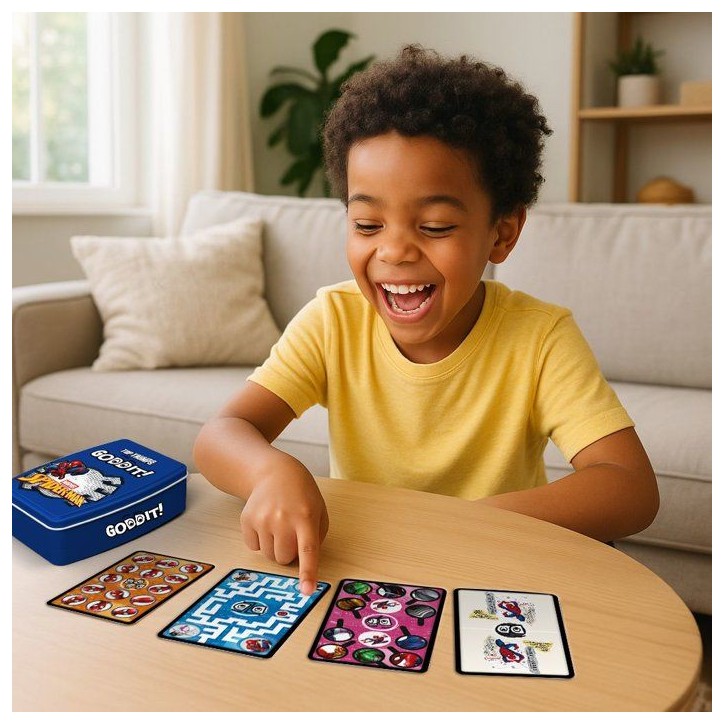 GODDIT! Spider-Man - Jeu de rapidité et réflexion - WINNING MOVES - Univers Marvel