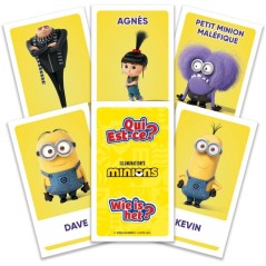 Qui est-ce ? Les Minions - Jeu de déduction - WINNING MOVES - 24 pers