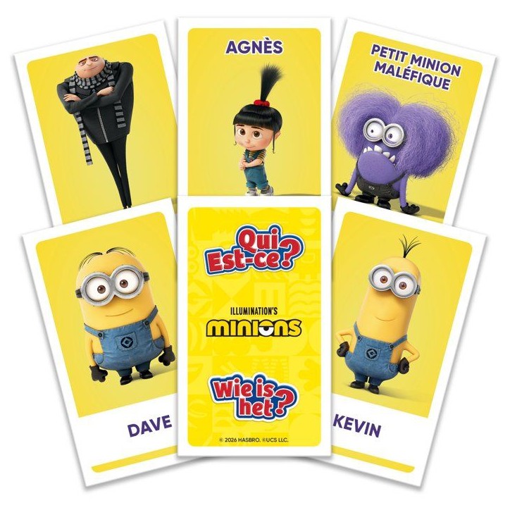 Qui est-ce ? Les Minions - Jeu de déduction - WINNING MOVES - 24 personnages Minions Qui est-ce ? Les Minions - Jeu de déduction - WINNING MOVES - 24 personnages Minions