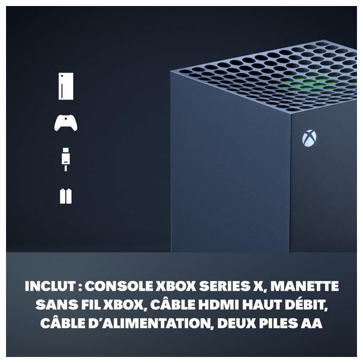 Console de jeu - Xbox Series X - 1 To - Noir Console de jeu - Xbox Series X - 1 To - Noir