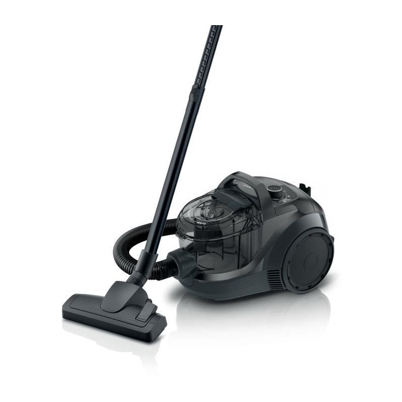Aspirateur Traineau sans sac - BOSCH BGC21X300 - 550W - 2L - 76 dB - N Aspirateur Traineau sans sac - BOSCH BGC21X300 - 550W - 2L - 76 dB - N