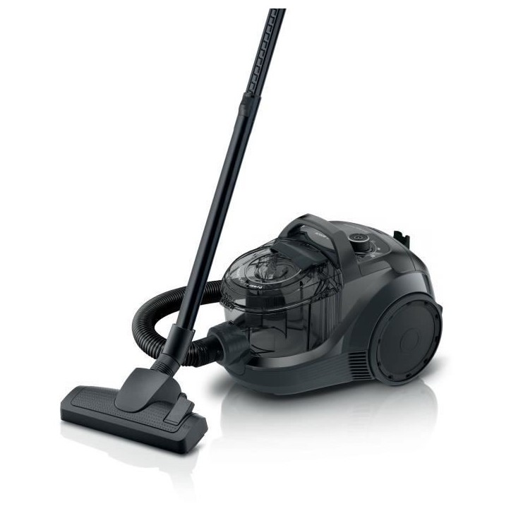 Aspirateur Traineau sans sac - BOSCH BGC21X300 - 550W - 2L - 76 dB - Noir Aspirateur Traineau sans sac - BOSCH BGC21X300 - 550W - 2L - 76 dB - Noir