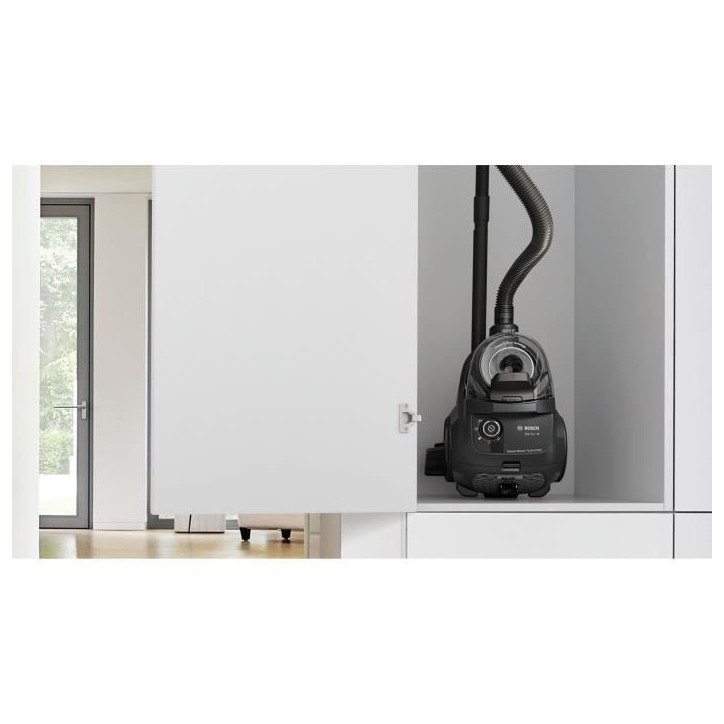 Aspirateur Traineau sans sac - BOSCH BGC21X300 - 550W - 2L - 76 dB - Noir Aspirateur Traineau sans sac - BOSCH BGC21X300 - 550W - 2L - 76 dB - Noir