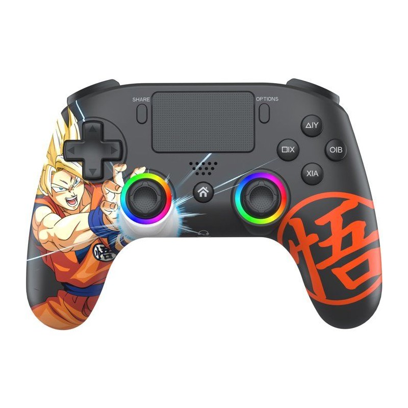 Manette sans fil - PS4 / PC - Dragon Ball Goku Super Saiyan - Bluetoot