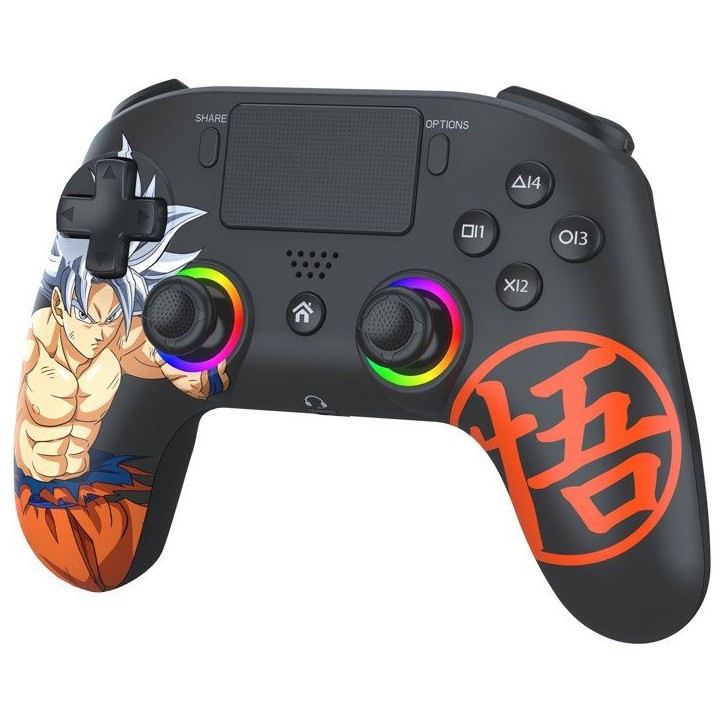 Manette sans fil - PS5 / PC - Dragon Ball Goku Ultra Instinct - Bluetooth - Noir - SUBSONIC